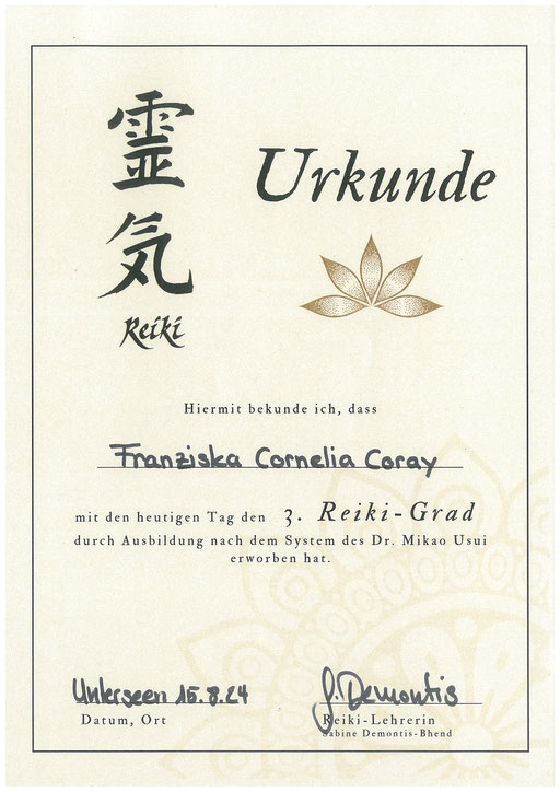 Urkunde_Reiki_3_Grad
